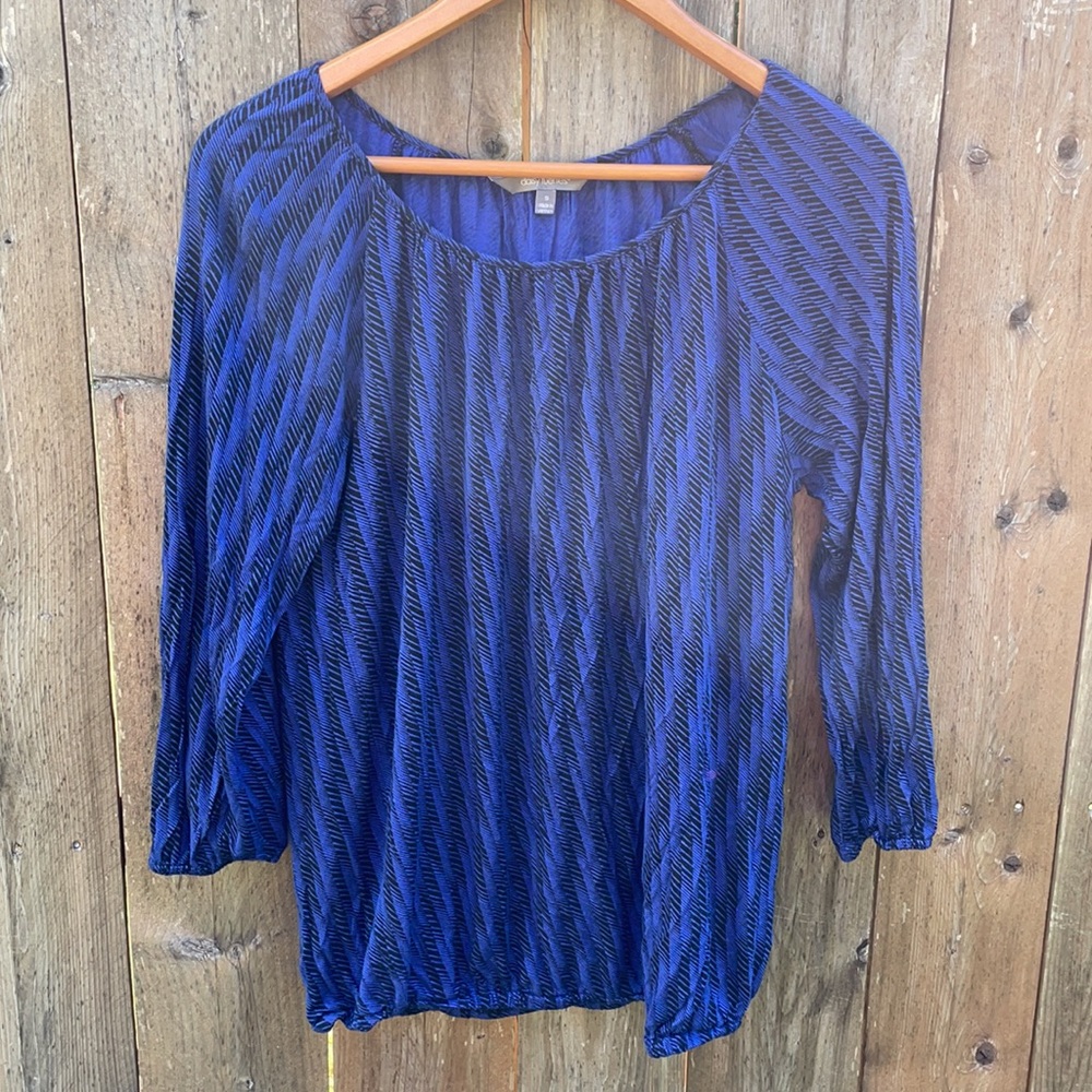 Daisy Fuentes women’s long sleeve blouse size small